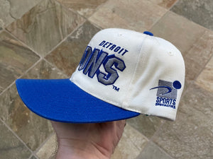 Vintage Detroit Lions Sports Specialties Shadow Snapback Football Hat