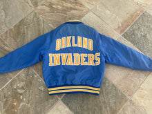 Load image into Gallery viewer, Vintage Oakland Invaders USFL Don Alleson Football Jacket, Size Medium