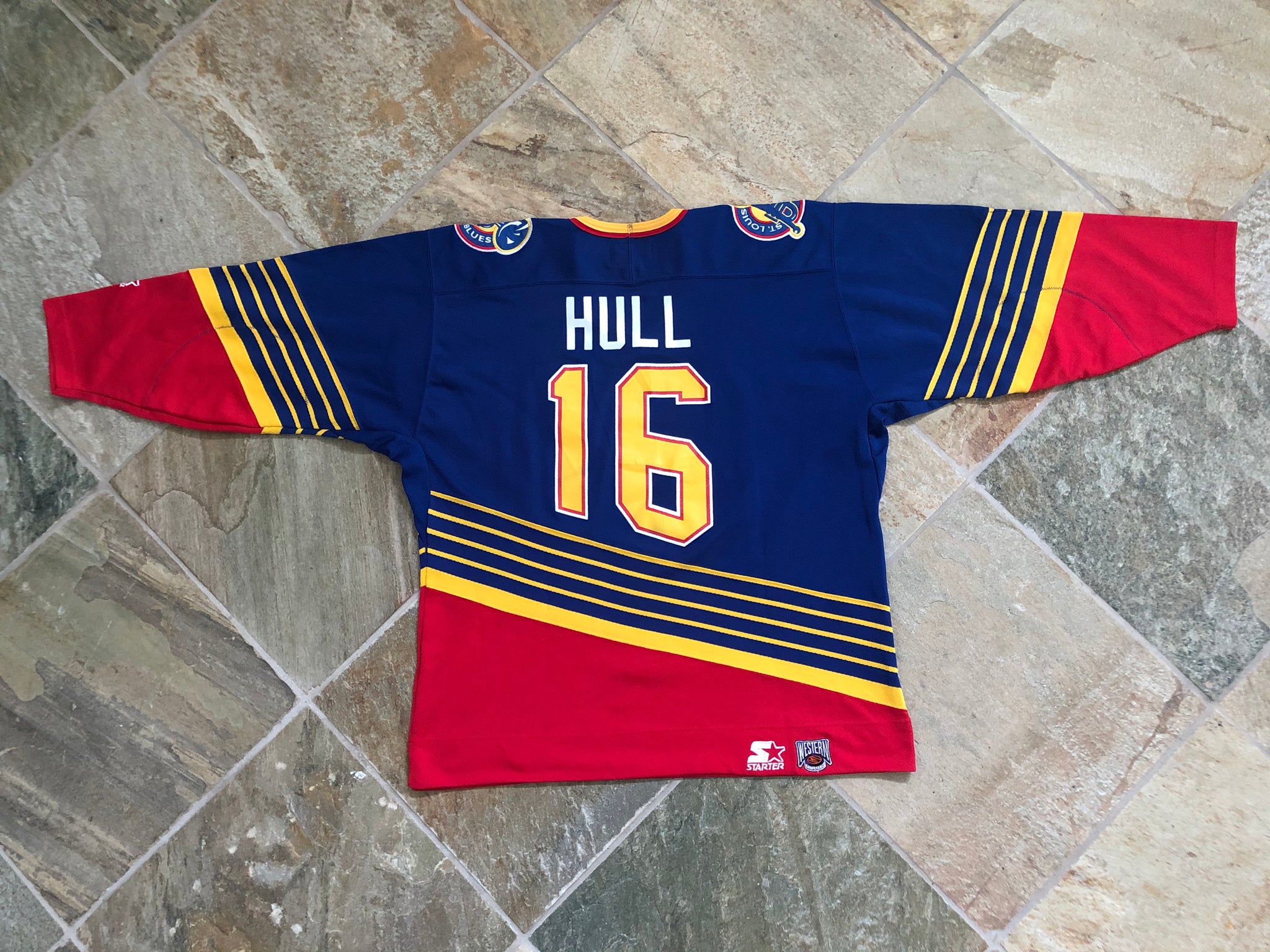 STARTER, Shirts, St Louis Blues Jersey Signed By Brett Hull