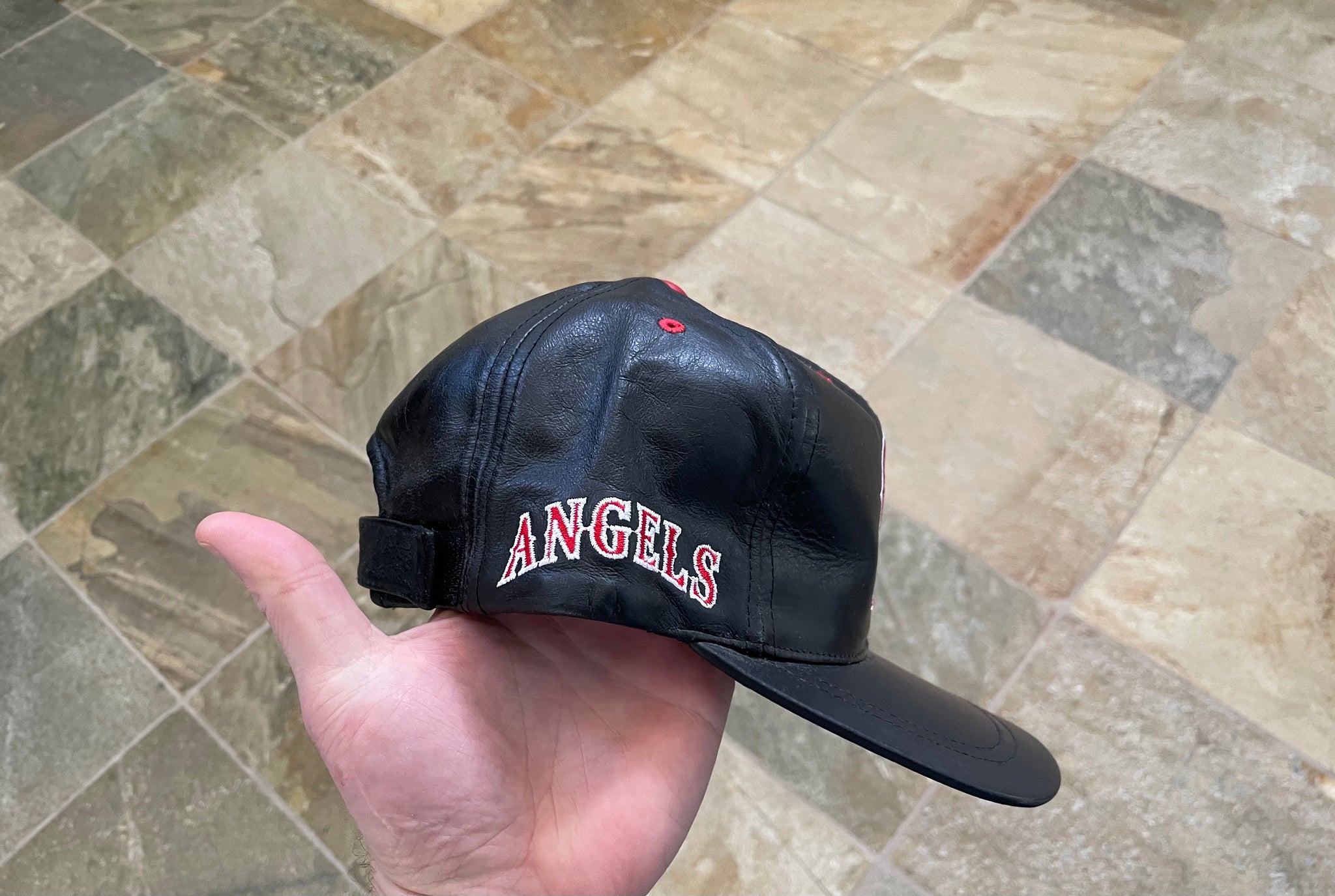 Vintage 1980's California Angels Pillbox Snapback Hat