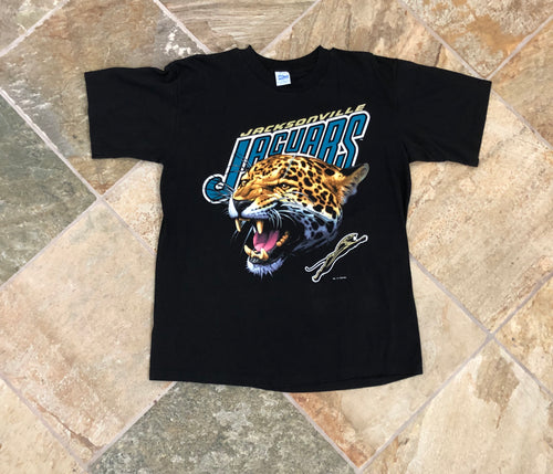 Vintage Jacksonville Jaguars Salem Sportswear Football Tshirt, Size Adult Large