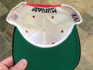 Vintage World Cup 1994 Logo Athletic Double Sharktooth Snapback Soccer Hat ***