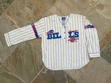 Load image into Gallery viewer, Vintage Buffalo Bills Pinstripe Sleep Pajama Football Tshirt, Size Large