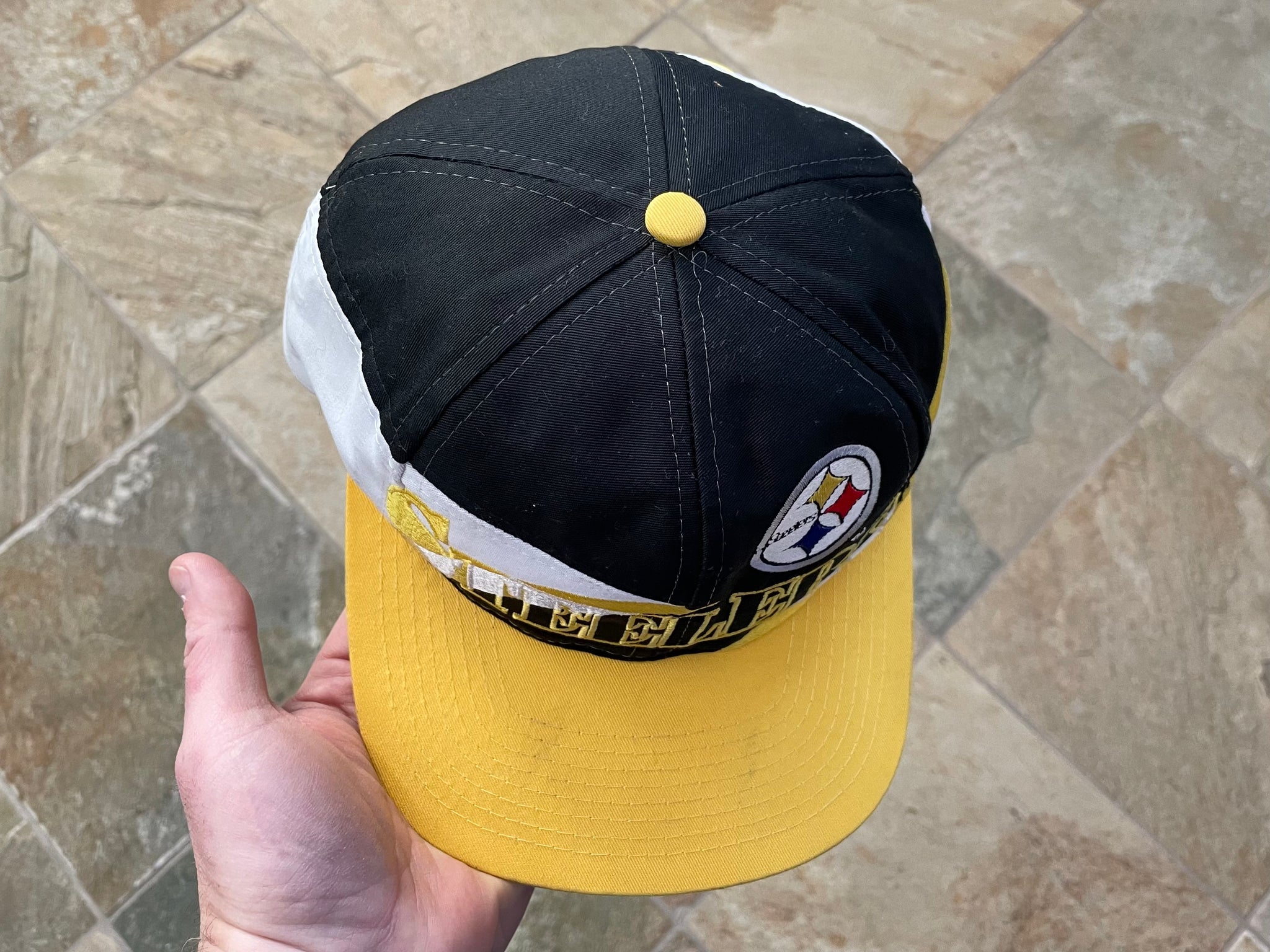 Vintage Pittsburgh Steelers Logo 7 Snapback Football Hat – Stuck