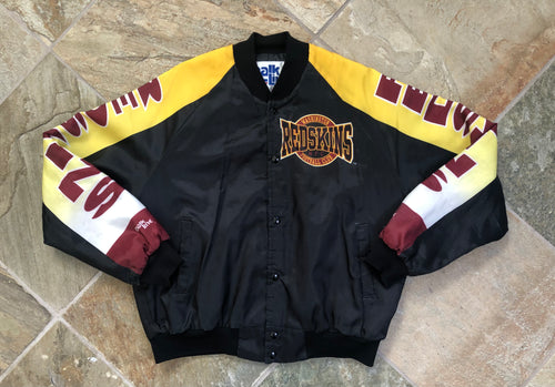 Vintage Washington Redskins Chalk Line Fanimation Football Jacket, Size Large