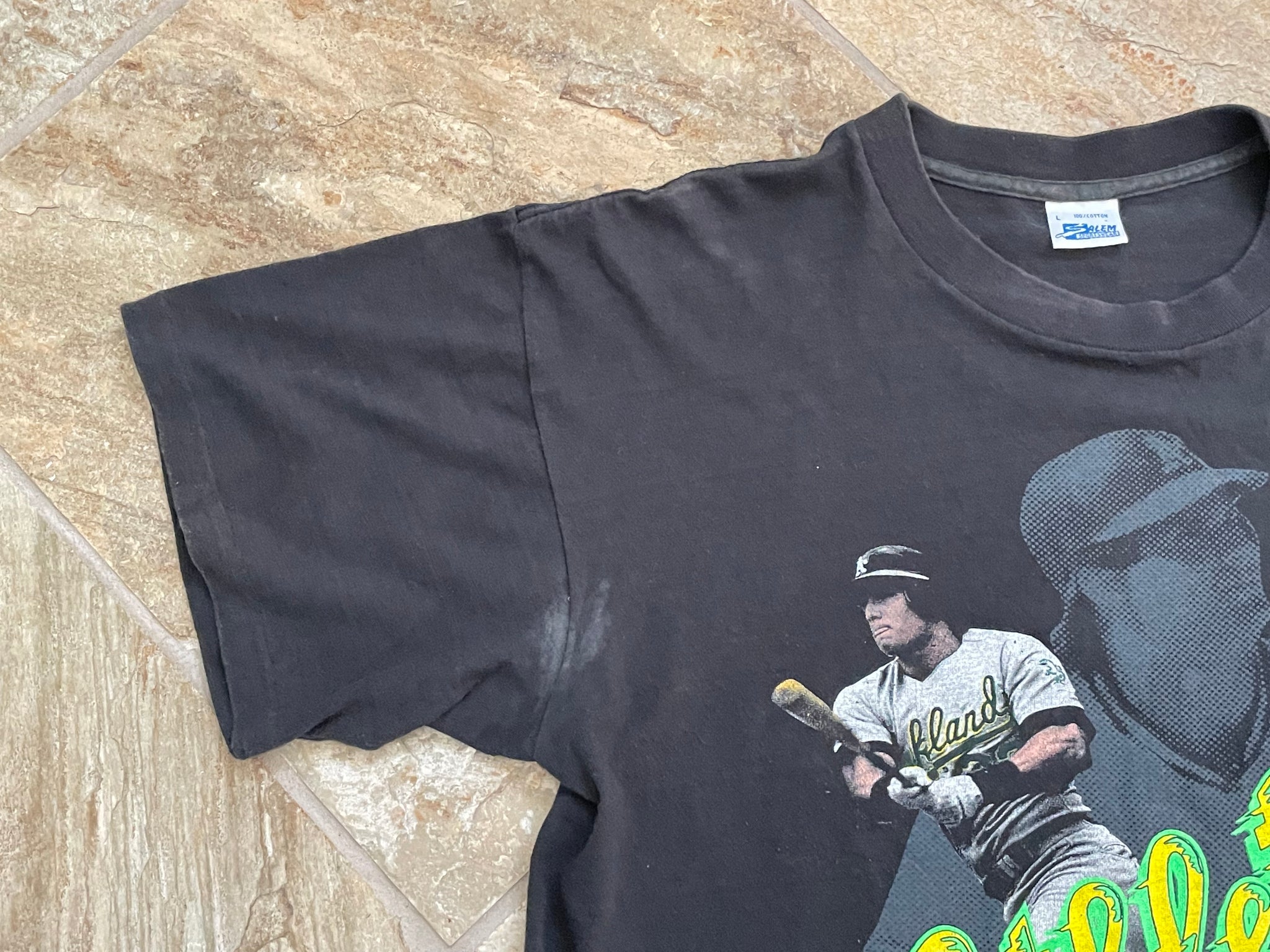 Vintage Salem Oakland Athletics T-Shirt Small