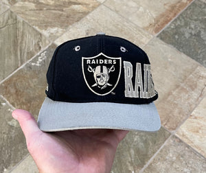 Vintage Oakland Raiders Apex One Snapback Football Hat