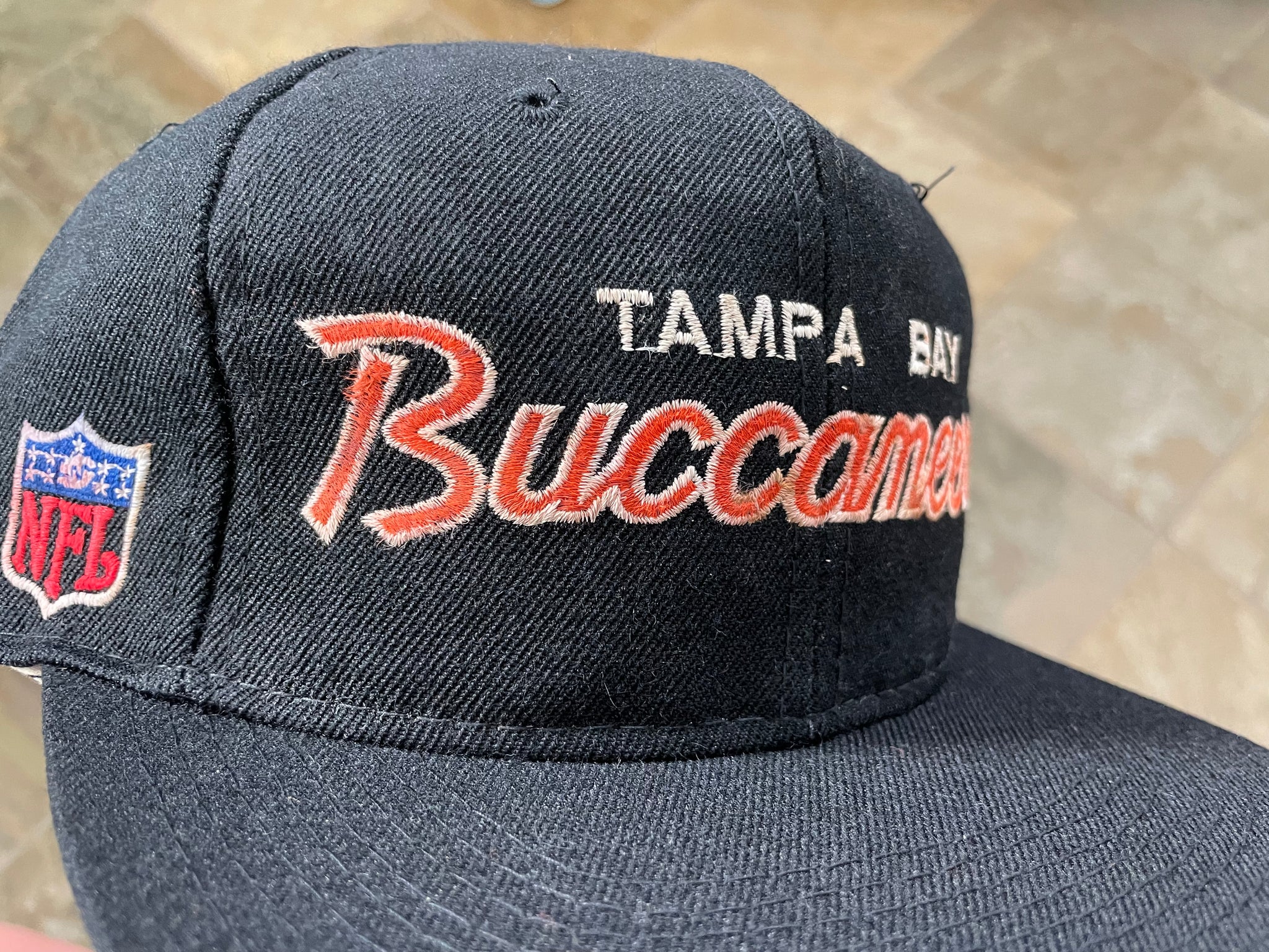 Vintage Tampa Bay Buccaneers Sports Specialties Script Snapback