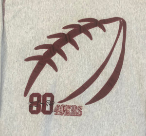 Vintage San Francisco 49ers Jerry Rice Legends Football Sweatshirt, Size Large