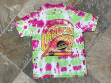 Load image into Gallery viewer, Vintage Vancouver Canucks Zubaz Tie Dye Hockey Tshirt, Size Large