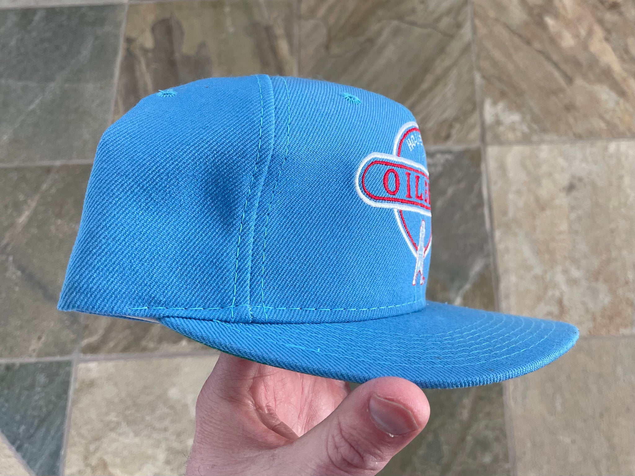 Vintage Houston Oilers Sports Specialties Circle Logo Snapback Hat Cap  Youngan