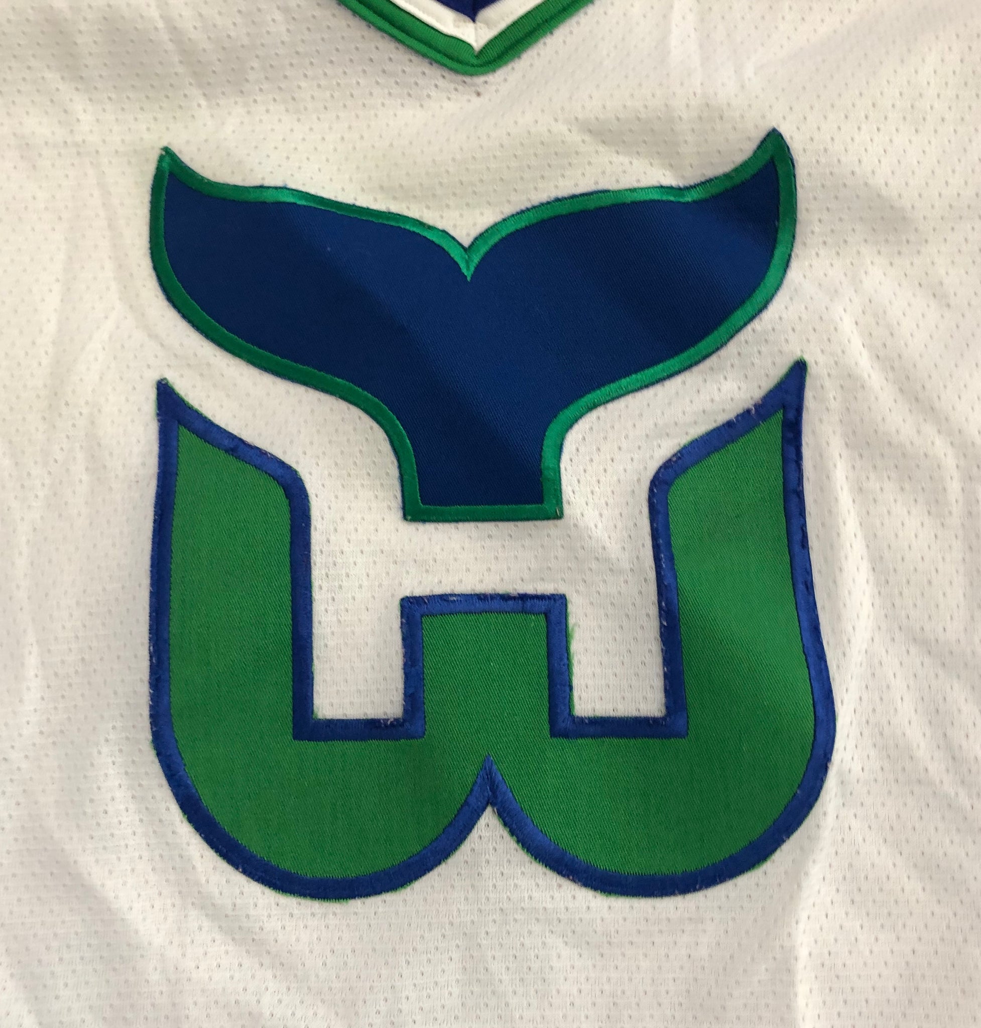 Hartford Whalers mens large game jersey