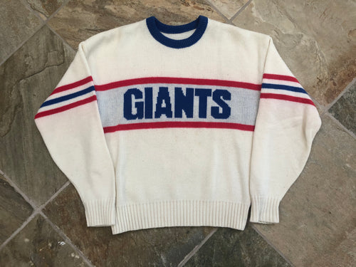 Vintage New York Giants Cliff Engle Sweater Football Sweatshirt, Size Medium