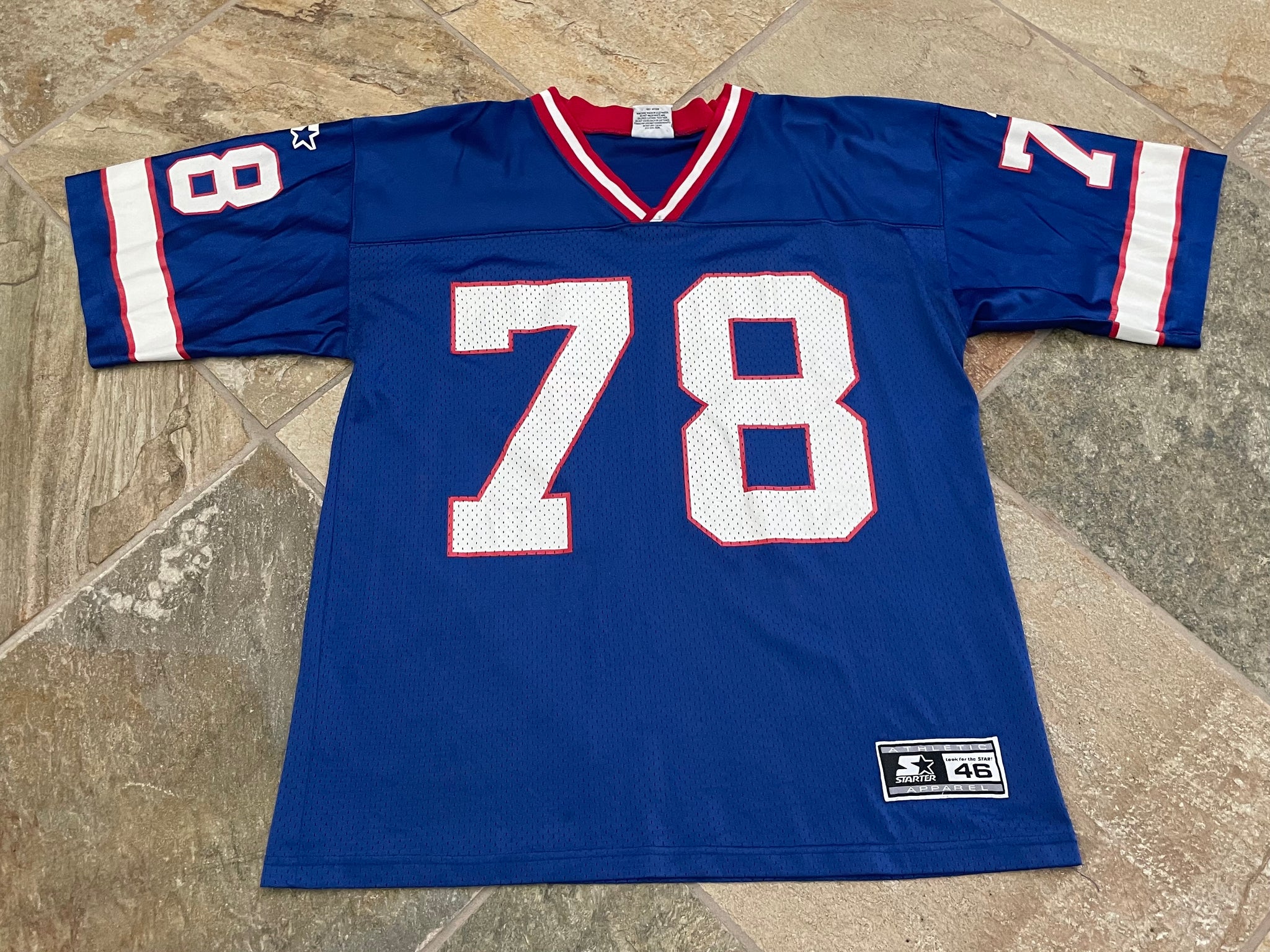 Vintage Buffalo Bills Bruce Smith Starter Football Jersey, Size 46, Me –  Stuck In The 90s Sports