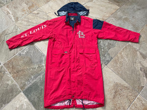 Vintage St. Louis Cardinals Mirage Trech Rain Baseball Jacket, Size Medium