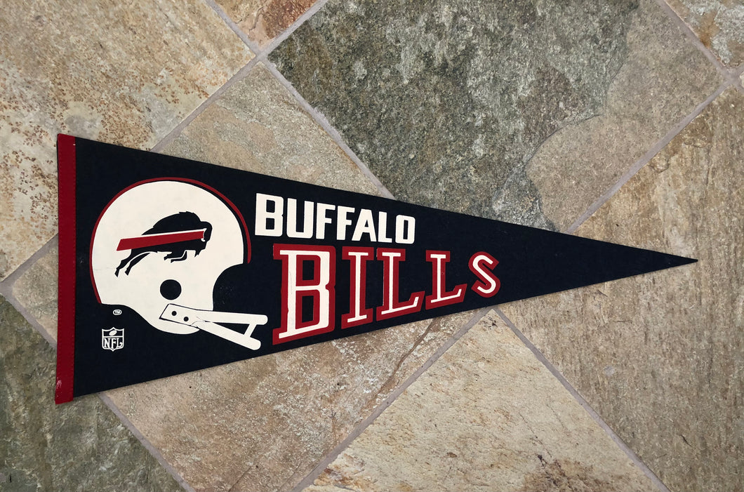 Vintage Buffalo Bills Football Pennant ###