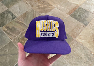 Vintage Washington Huskies Drew Pearson Snapback College Hat