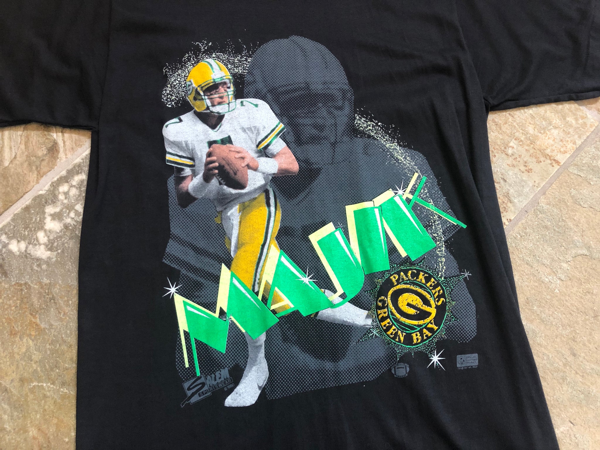 Vintage Green Bay Packers Don majkowski Salem Sportswear Football Tshi –  Stuck In The 90s Sports