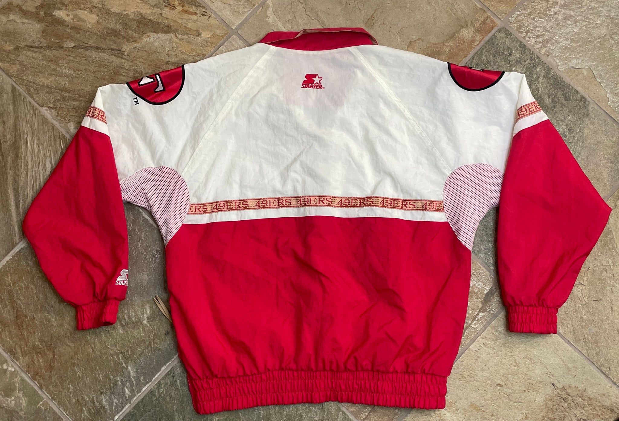 Vintage San Francisco 49ers Starter Windbreaker Football Jacket, Size –  Stuck In The 90s Sports