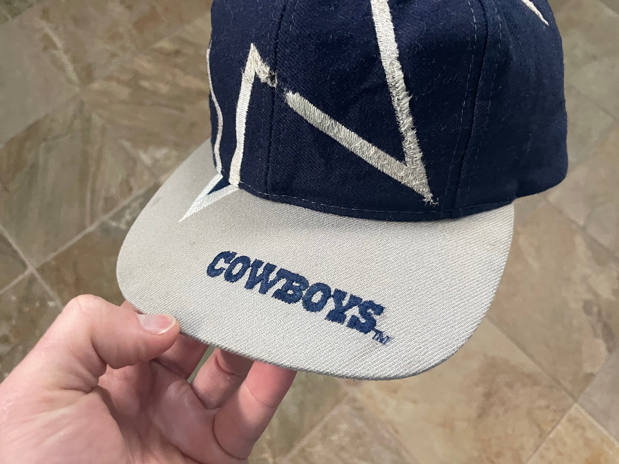 The Game, Accessories, Vtg 9s Dallas Cowboys The Game Big Logo Snapback Hat  Cap Nfl Rare