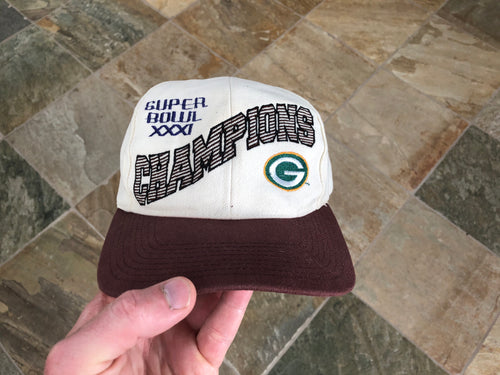 Vintage Green Bay Packers Super Bowl 31 Snapback Football Hat