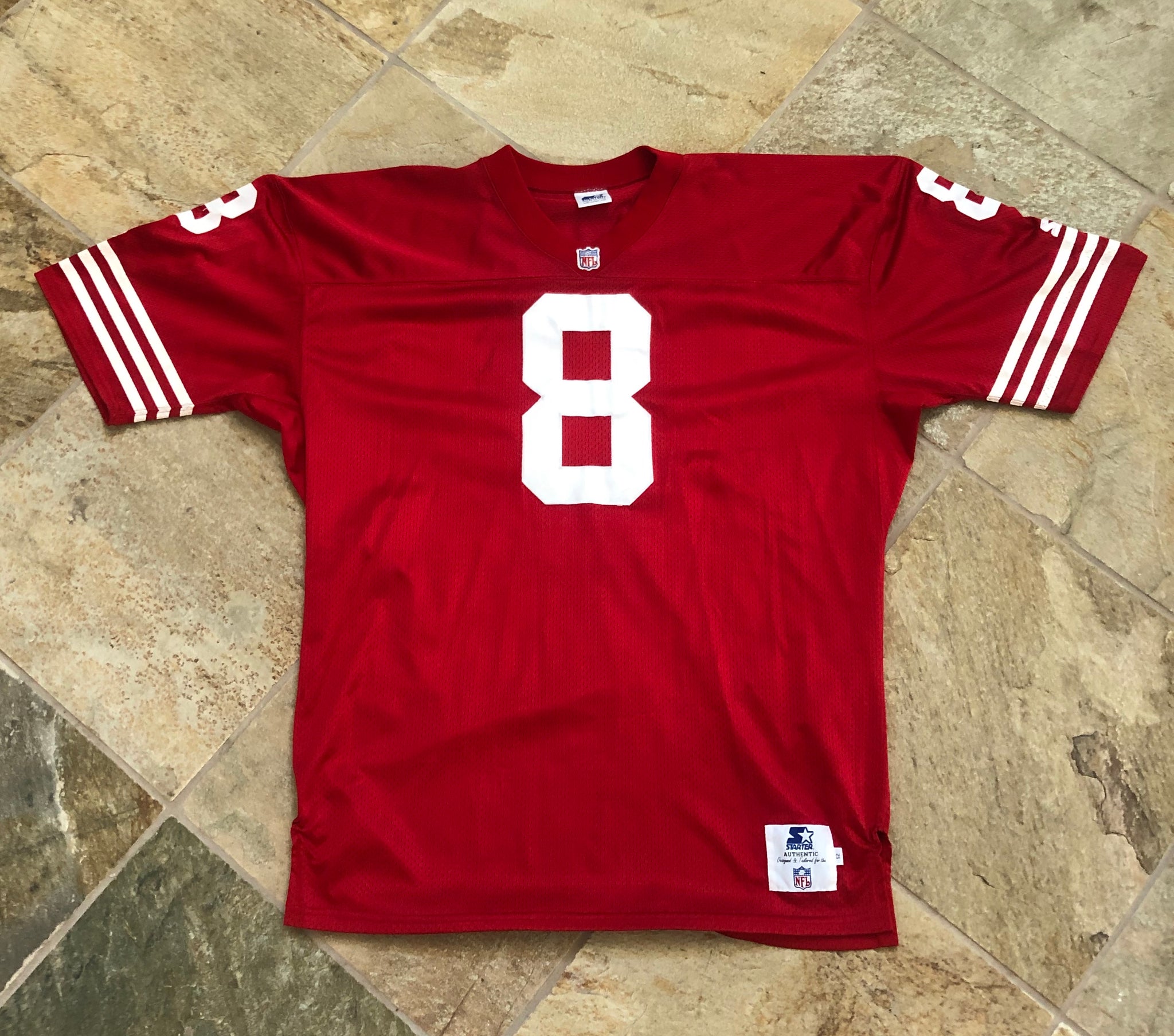 Vintage San Francisco 49ers Steve Young Starter Authentic Football Jer –  Stuck In The 90s Sports