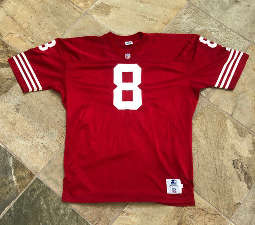 Vintage San Francisco 49ers Steve Young Starter Authentic Football Jersey, Size 52, XXL