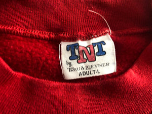 Vintage Wisconsin Badgers TNT College Sweatshirt, Size Large