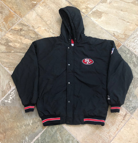 Vintage San Francisco 49ers Starter Parka Football Jacket, Size XL