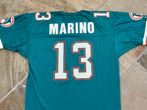 Vintage Miami Dolphins Dan Marino Champion Football Jersey, Size 44, Large