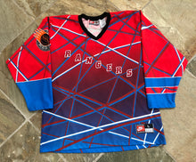 Load image into Gallery viewer, Vintage New York Rangers Nike Spider-Man Street Hockey Jersey, Size Large