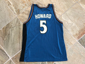 Vintage Washington Wizards Juwan Howard Champion Basketball Jersey, Size 48, XL