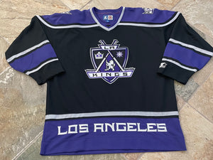 VINTAGE 90s STARTER LOS ANGELES KINGS NHL HOCKEY JERSEY SZ: S
