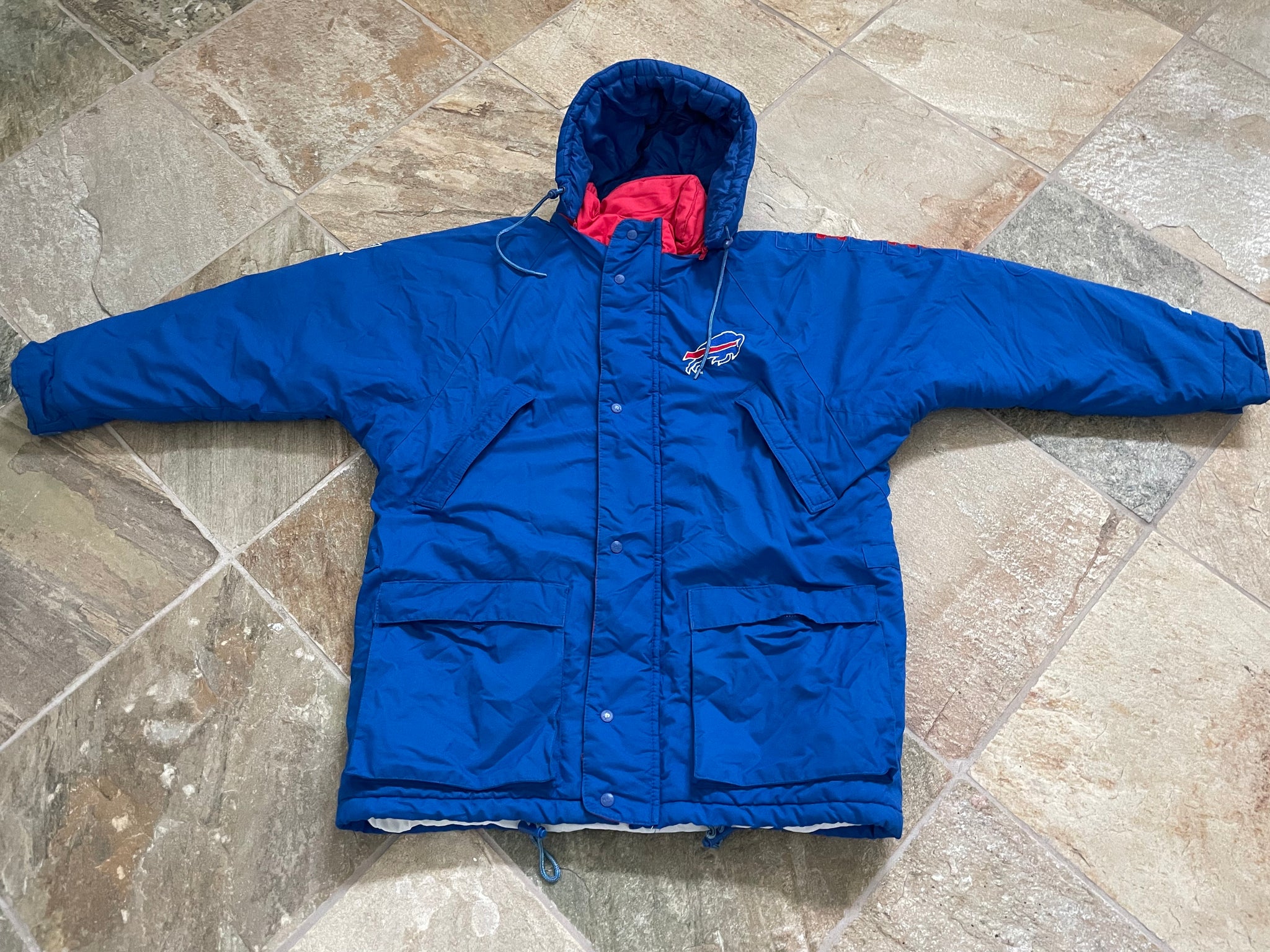 Vintage 90s Buffalo Bills Apex Jacket NFL 