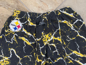 Vintage Pittsburgh Steelers Zubaz Football Pants, Size Medium