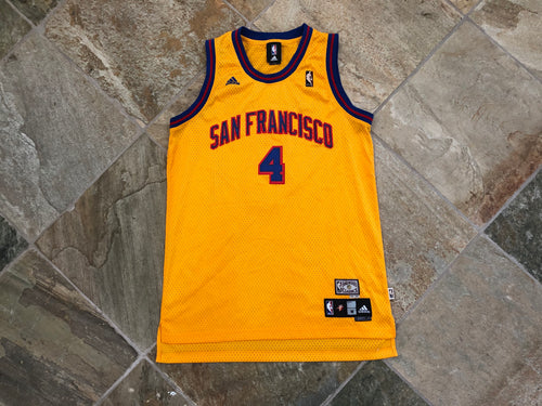 Vintage Golden State Warriors Anthony Randolph Adidas Hardwood Classics Basketball Jersey, Size Medium