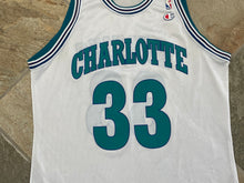 Load image into Gallery viewer, Vintage Charlotte Hornets Alonzo Mourning Champion Basketball Jersey, Size 48, XL