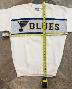 Vintage St. Louis Blues Cliff Engle Hockey Sweater Sweatshirt, Size Medium