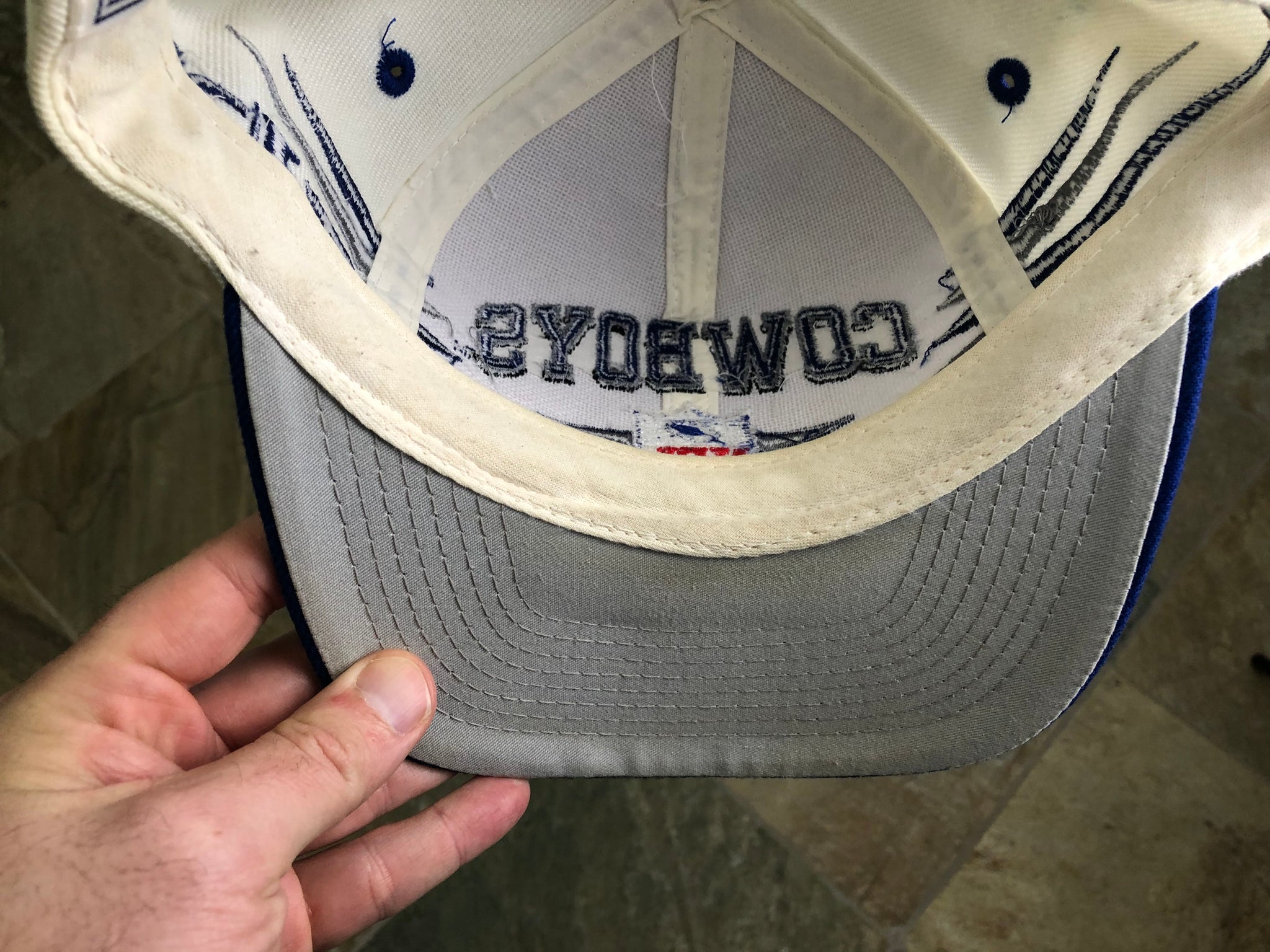 Vtg 90s Dallas Cowboys Hat Logo Athletic Vintage India