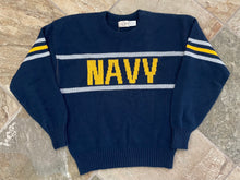 Load image into Gallery viewer, Vintage Navy Midshipmen Cliff Engle Sweater College Sweatshirt, Size Large