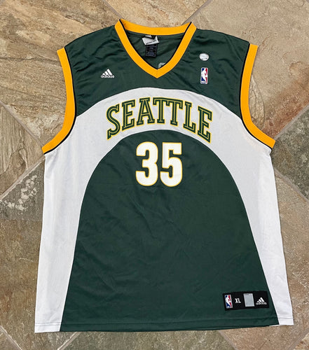 Seattle SuperSonics Kevin Durant Adidas Basketball Jersey, Size XL