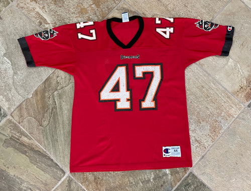 Vintage Tampa Bay Buccaneers John Lynch Champion Football Jersey, Size 44, Large