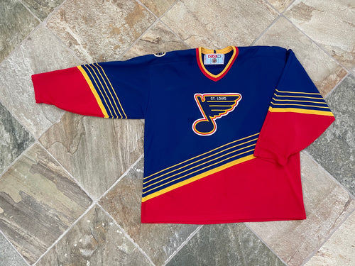 Vintage St. Louis Blues CCM Hockey Jersey, Size XL