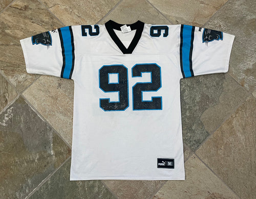 Vintage Carolina Panthers Reggie White Puma Football Jersey, Size Medium