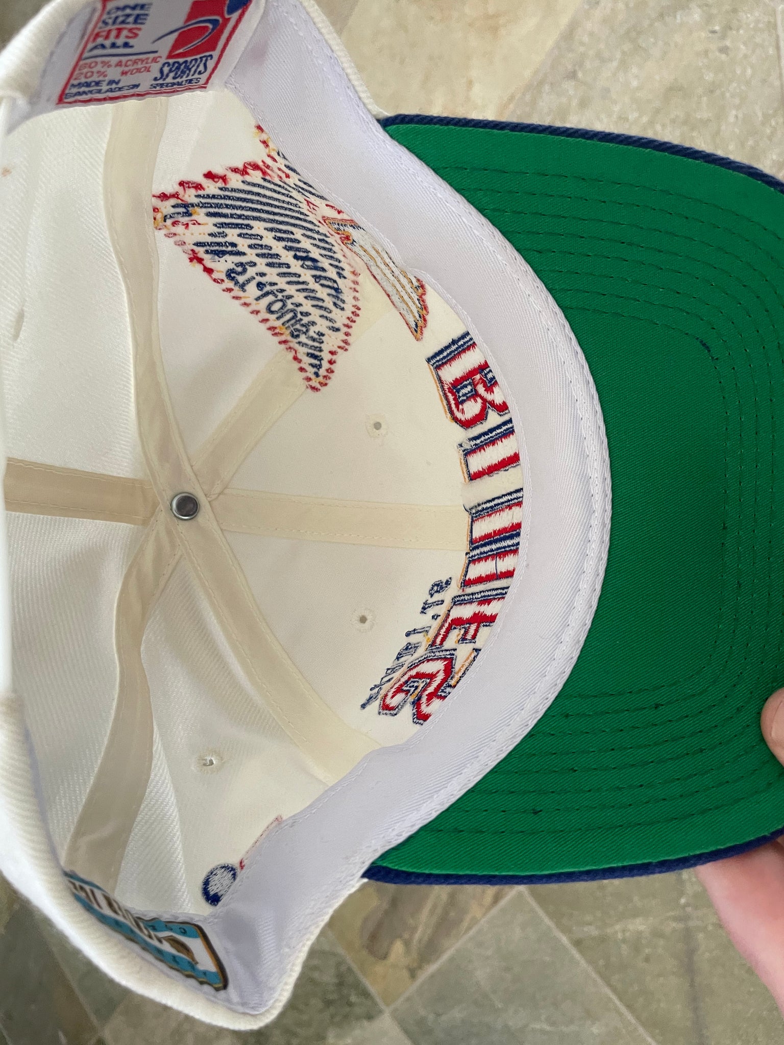 Vintage NHL St. Louis Blues Sports Specialties Shadow Snapback Hat