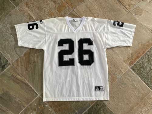 Vintage Oakland Raiders Napoleon Kaufman Starter Football Jersey, Size 52, XL