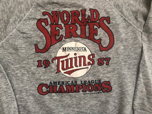 Vintage Minnesota Twins 1987 World Series Baseball Sweatshirt, Size XL