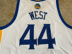 Golden State Warriors Team Issued Jerry West Adidas Basketball Jersey, Size XL