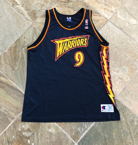 Vintage Golden State Warriors John Starks Champion Basketball Jersey, Size 52, XXL