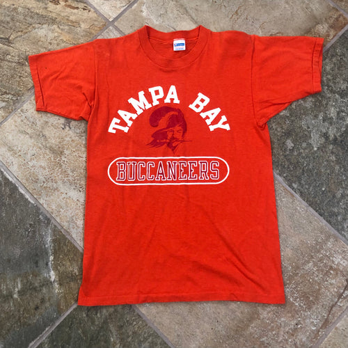 Vintage Tampa Bay Buccaneers Champion Football Tshirt, Size Medium